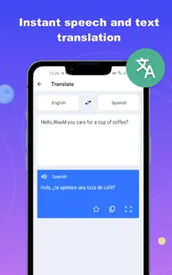 Translate android App screenshot 0